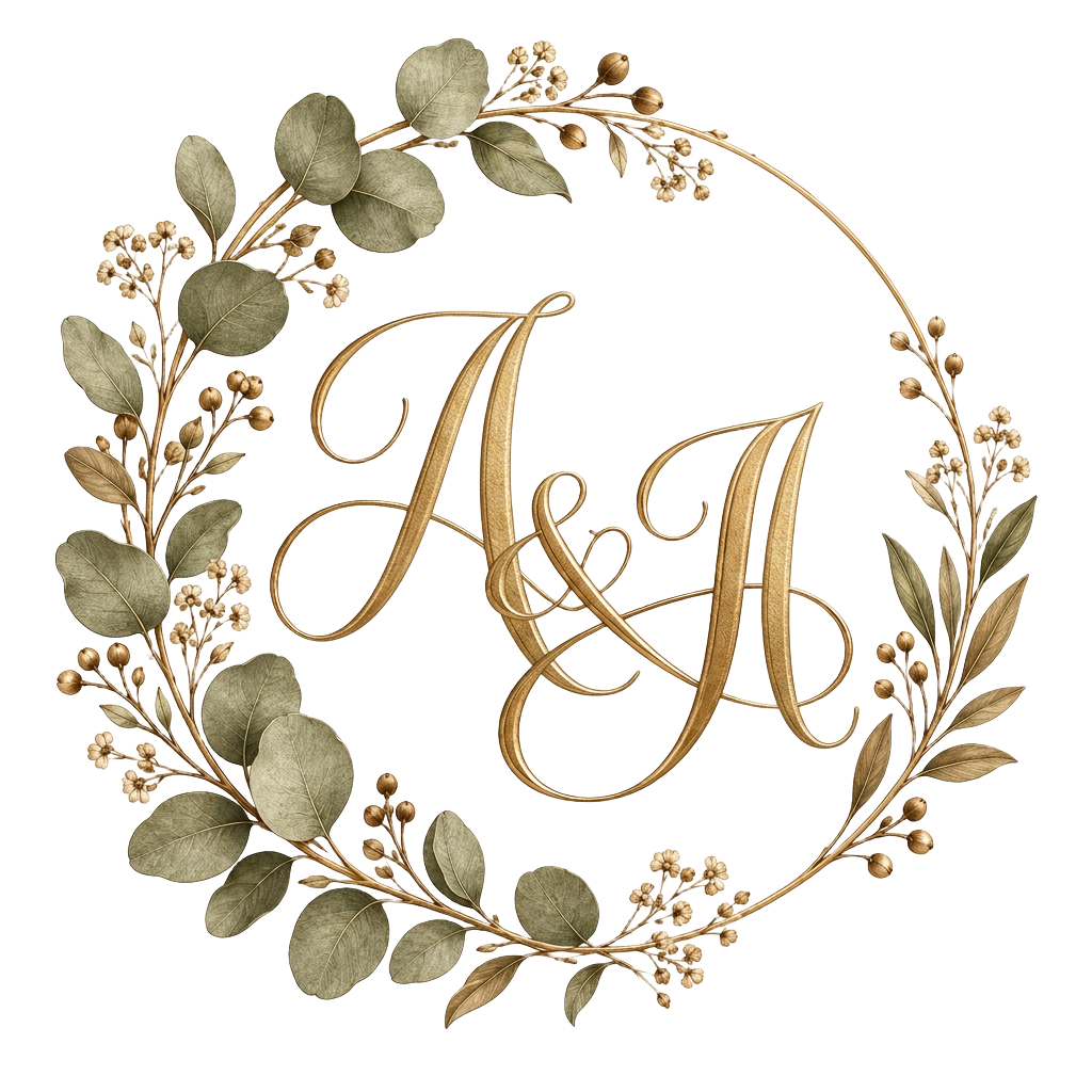 Logo de Ana y Alejandro